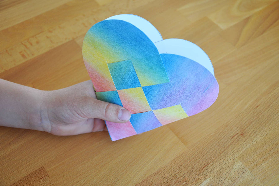 Making a braided heart
