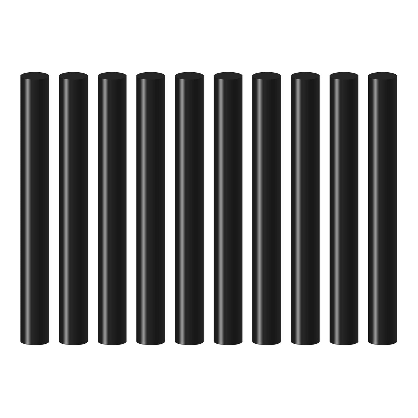 Seccorell Nachfüllung - 10er-Pack Farbstäbchen in Schwarz, ideal für Gruppen oder Schulen.