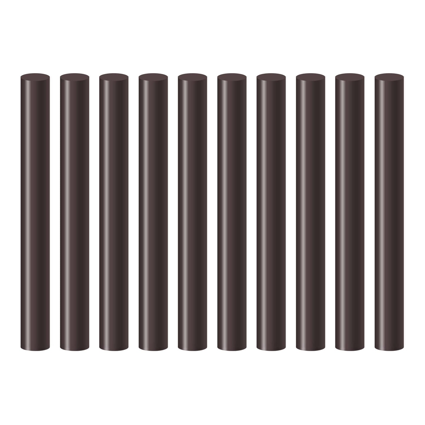 Seccorell Nachfüllung - 10er-Pack Farbstäbchen in Graubraun, ideal für Gruppen oder Schulen.