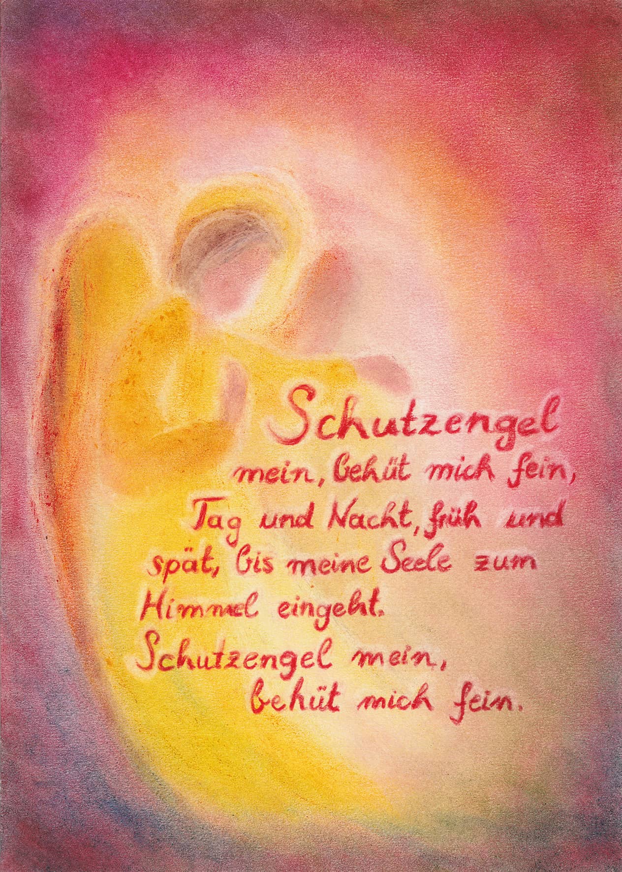 Schutzengel mein DIN A5 in Seccorell Technik