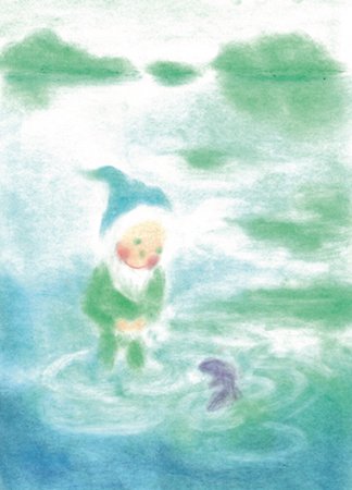Seccorell postcard "August"