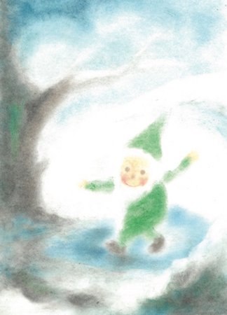 Seccorell Postkarte "Januar"