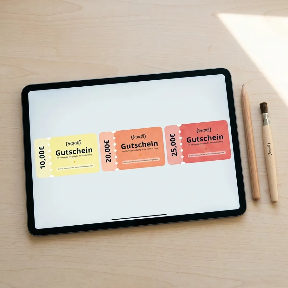 Digitaler Gutschein