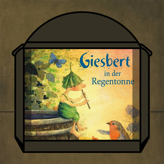 Lichtbilder-Geschichte "Giesbert in der Regentonne"