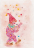 Ansichtkaart "Clown"