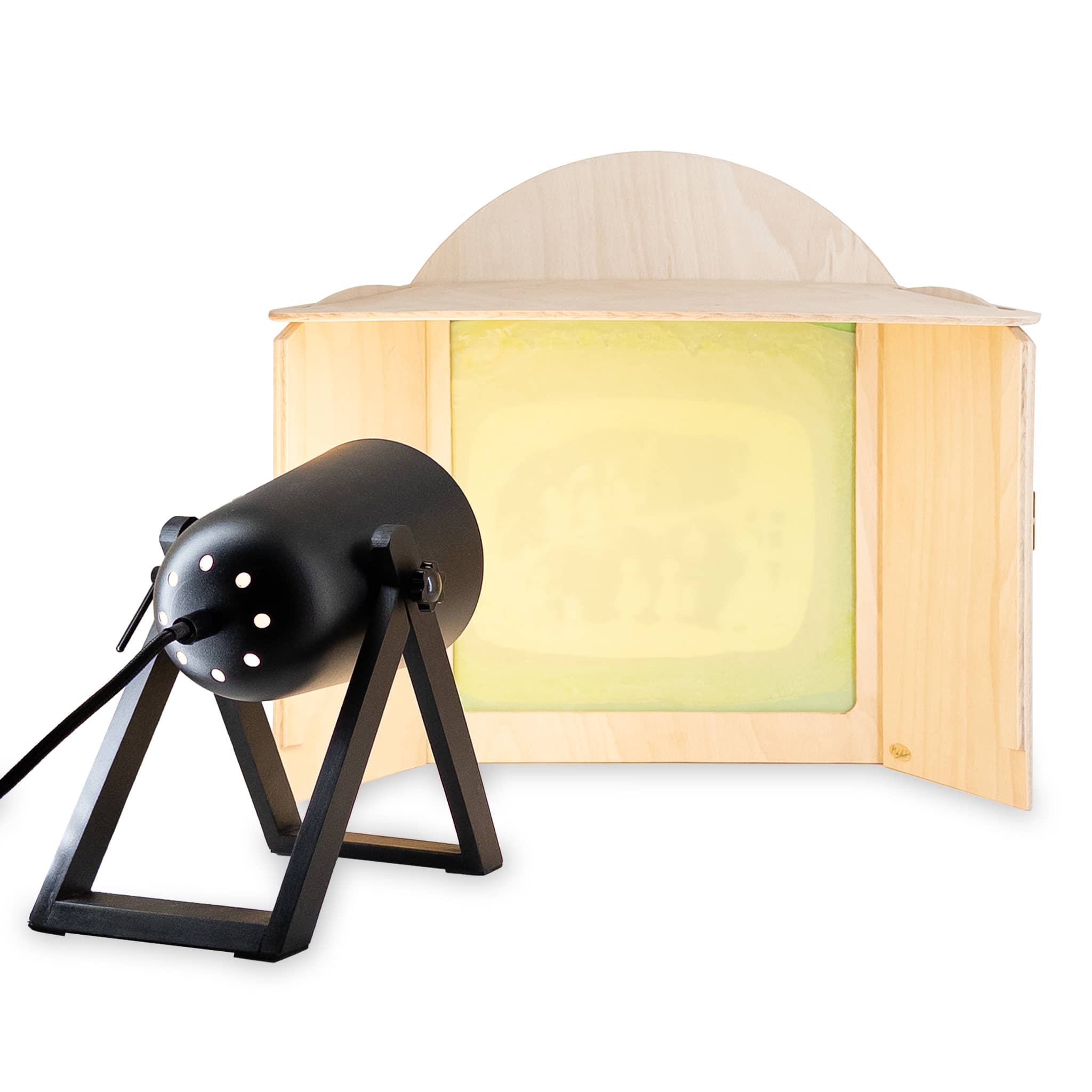 Lichtbilder-Tischbühne / natur