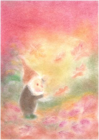 Seccorell Postkarte "Oktober"