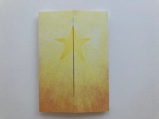 DIN A5-Aufstellkarte "Weihnachten" in Seccorell Technik